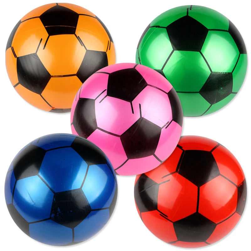 Ballon de foot en plastique