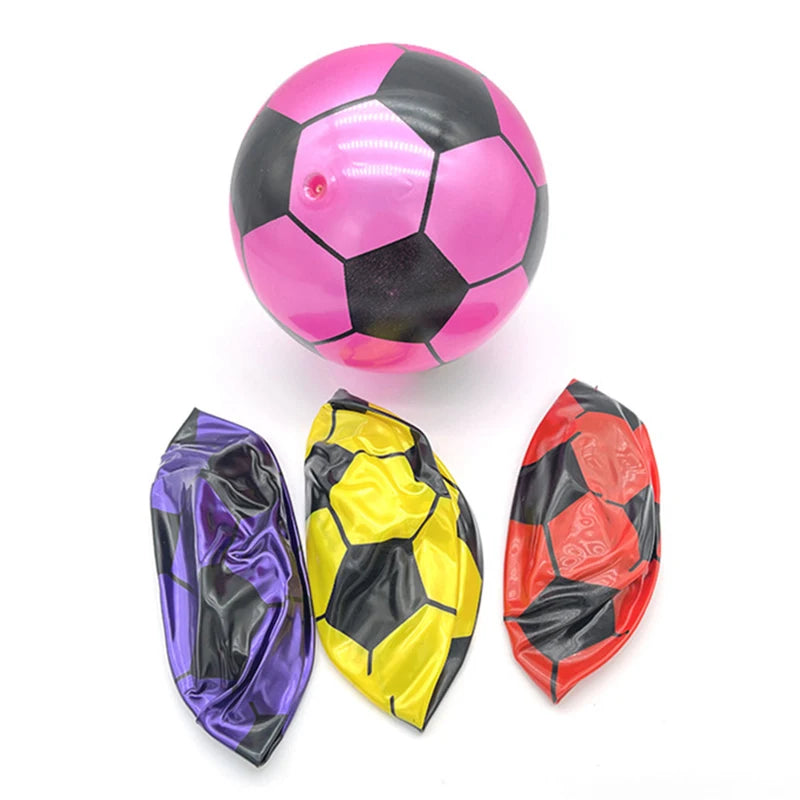 Ballon de foot en plastique