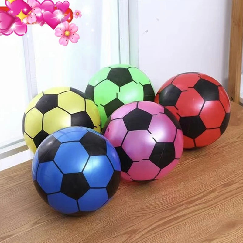Ballon de foot en plastique
