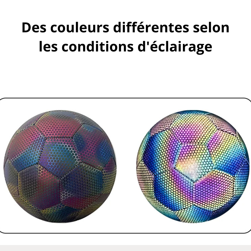 Ballon de foot lumineux