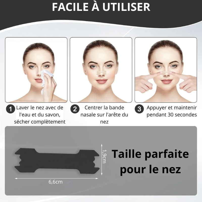 Bandelette nasale sport