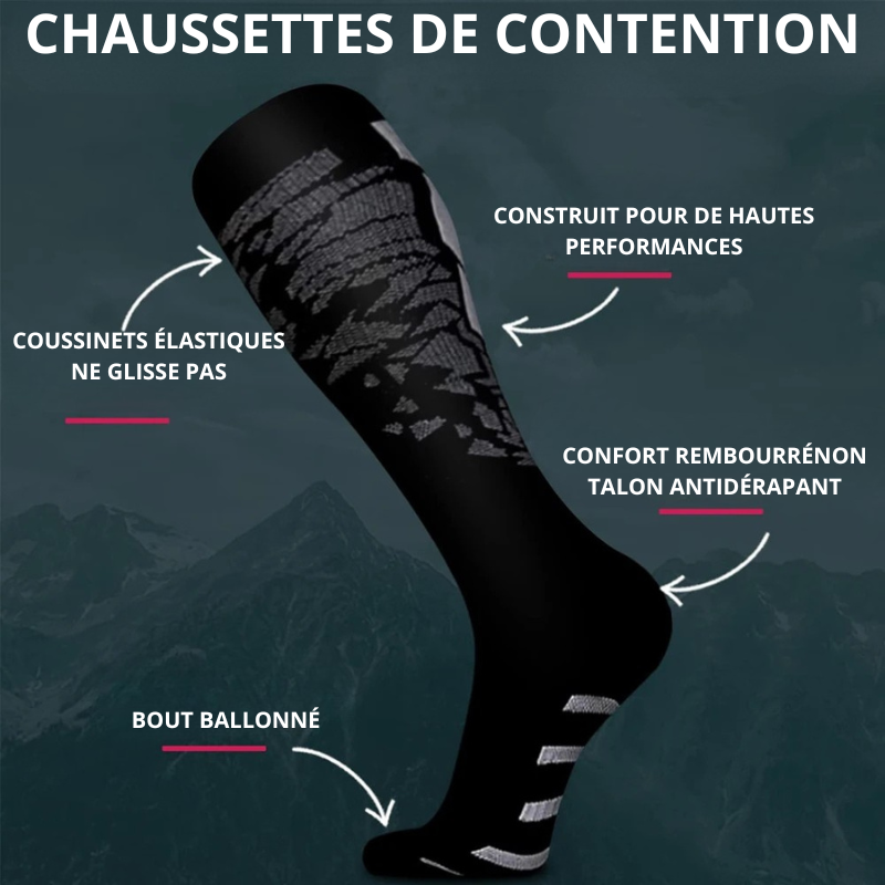 Chaussette de contention sport