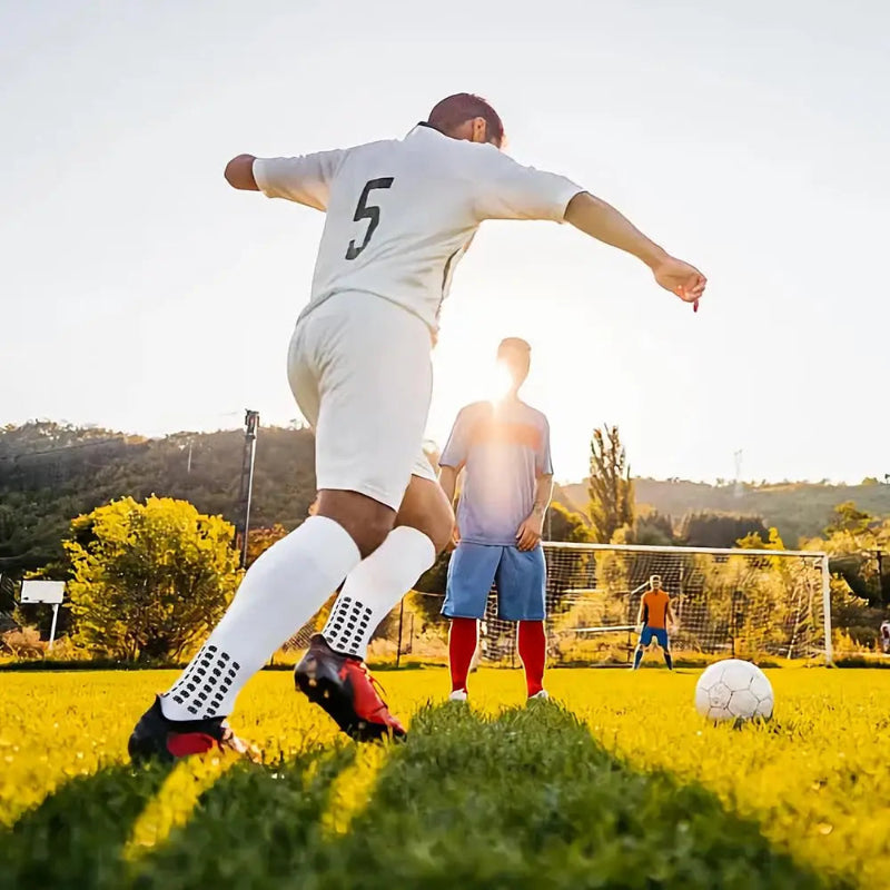 Chaussette de foot antidérapante