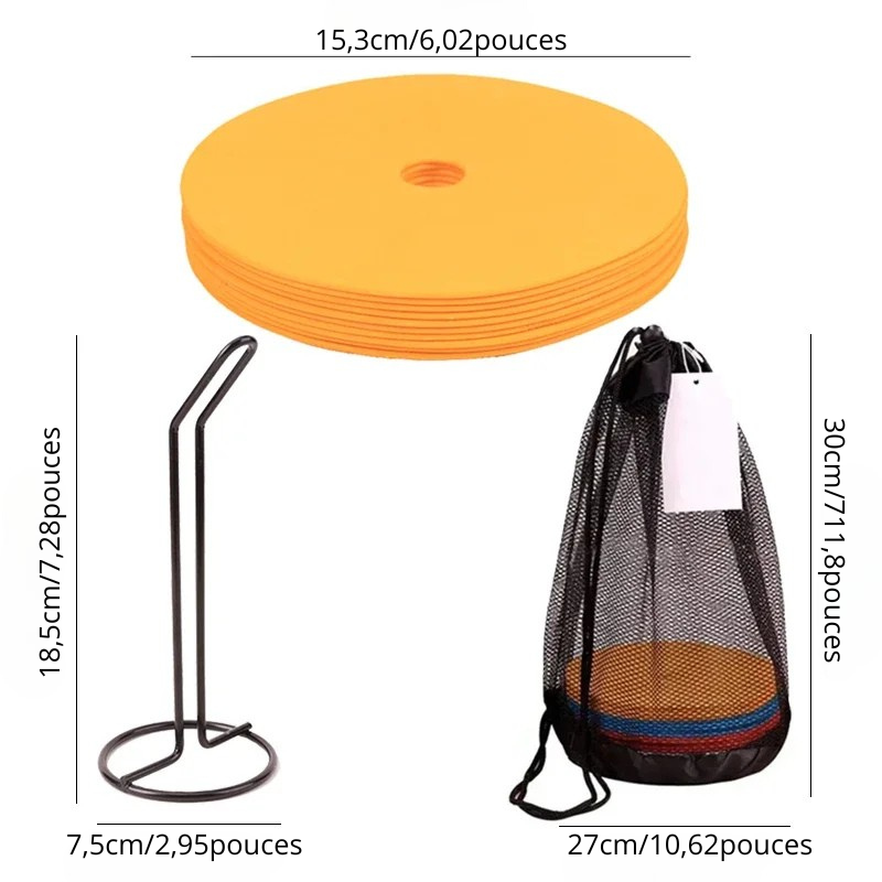 Coupelles plates football