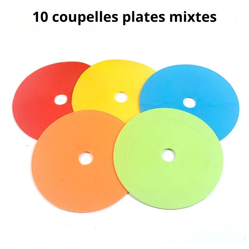 Coupelles plates football