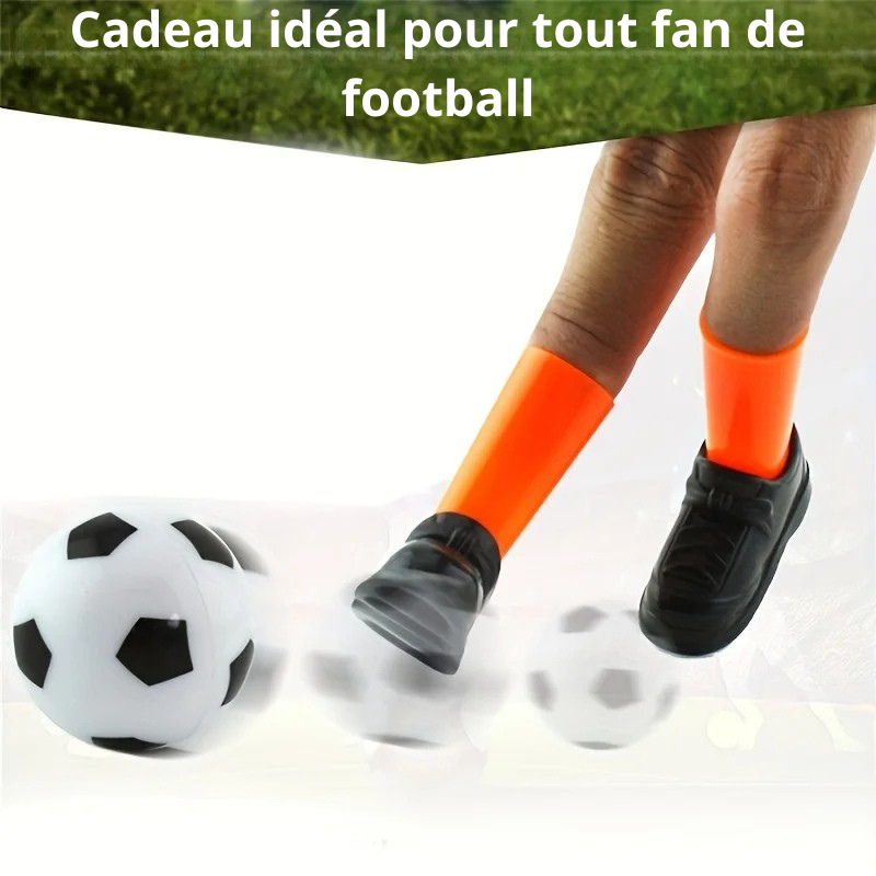 Jeu de foot avec doigts