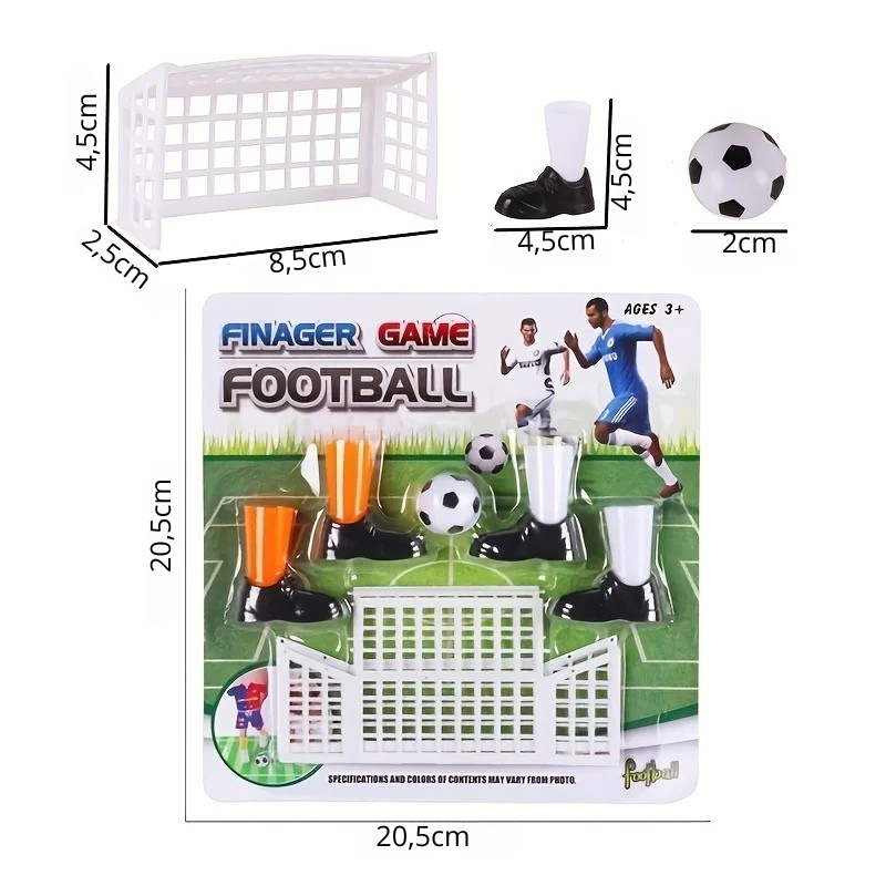 Jeu de foot avec doigts