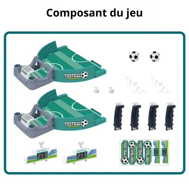 Jeu de foot sur table