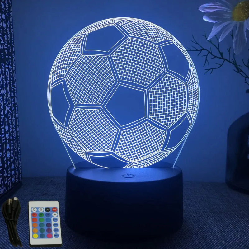 Lampe ballon de foot