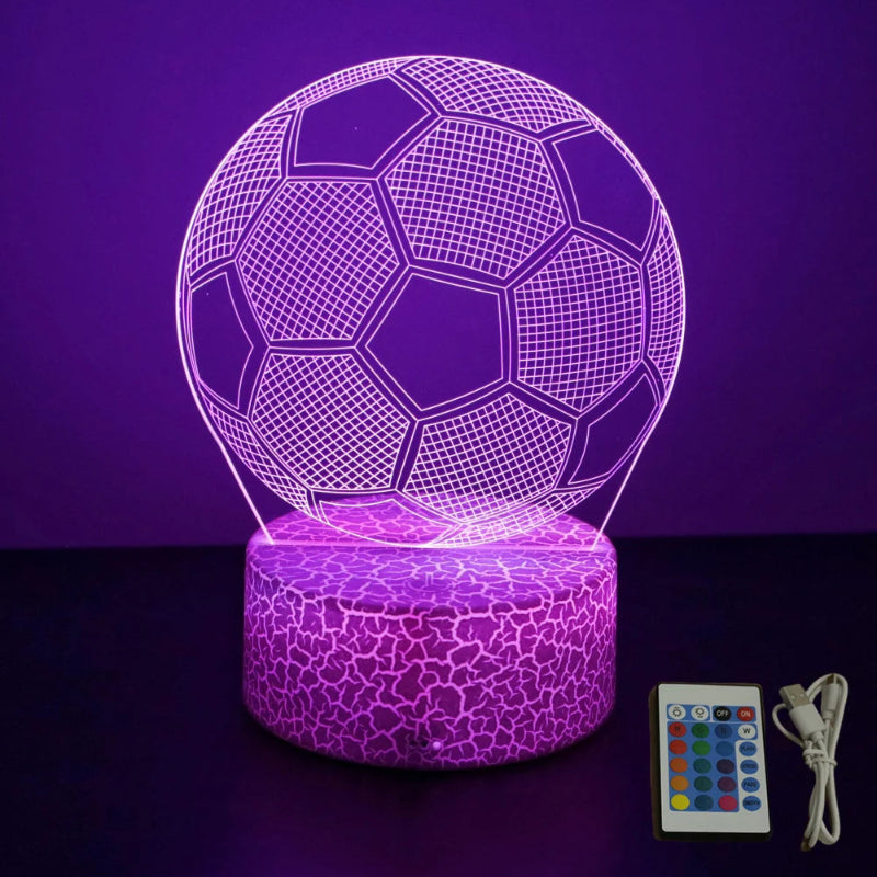 Lampe ballon de foot