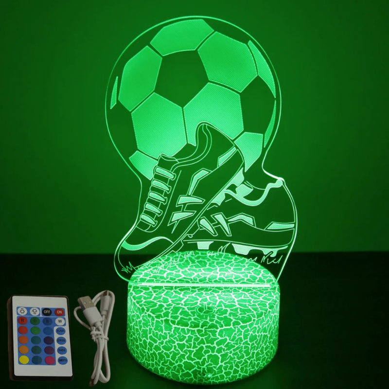 Lampe ballon de foot