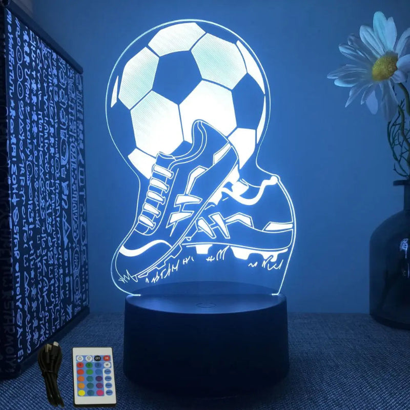 Lampe ballon de foot