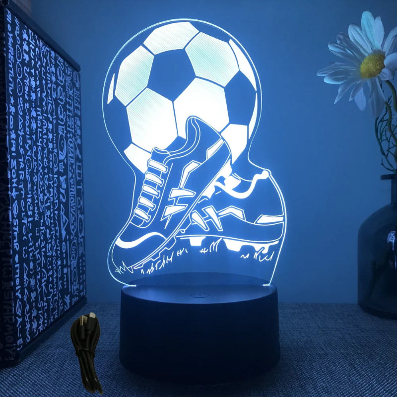 Lampe ballon de foot