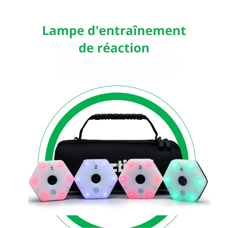 Lampe d'entraînement de réaction