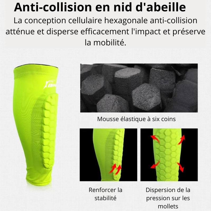 Protège tibia chaussette