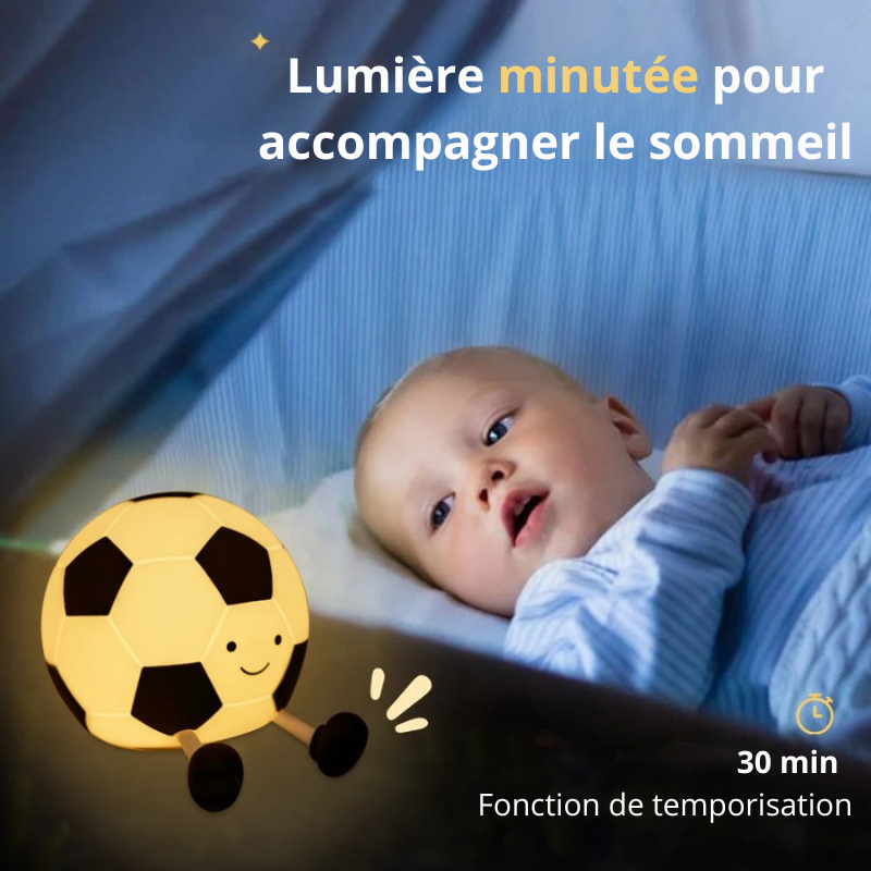 Veilleuse ballon de foot
