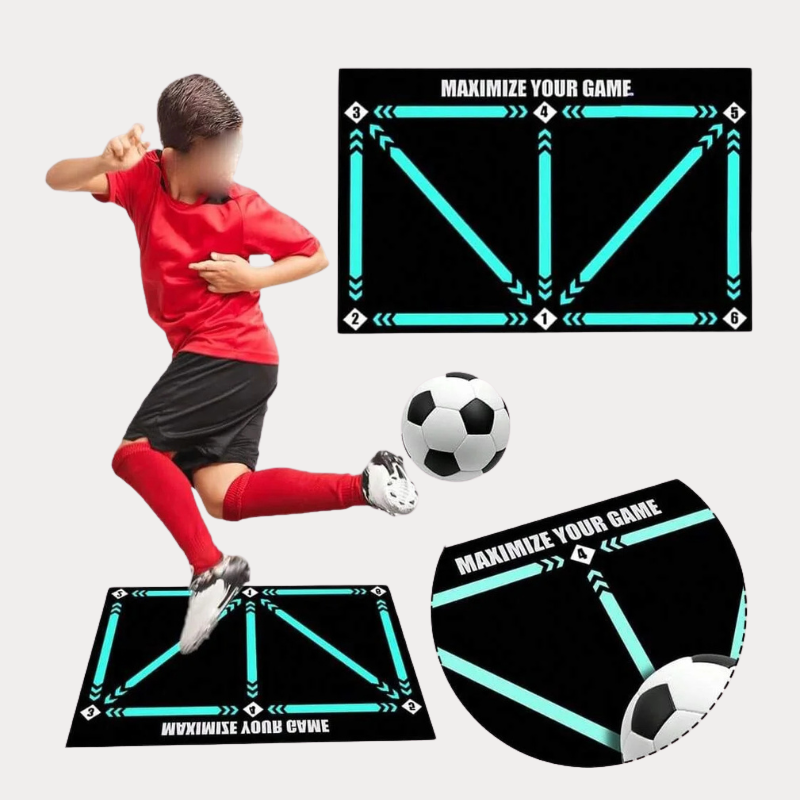 Tapis d'entraînement foot