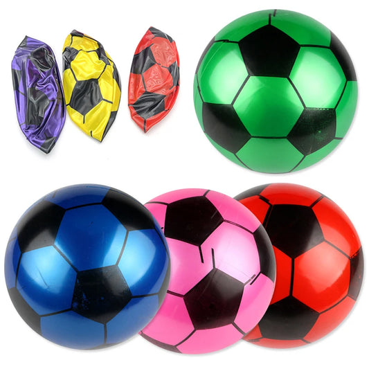 Ballon de foot en plastique
