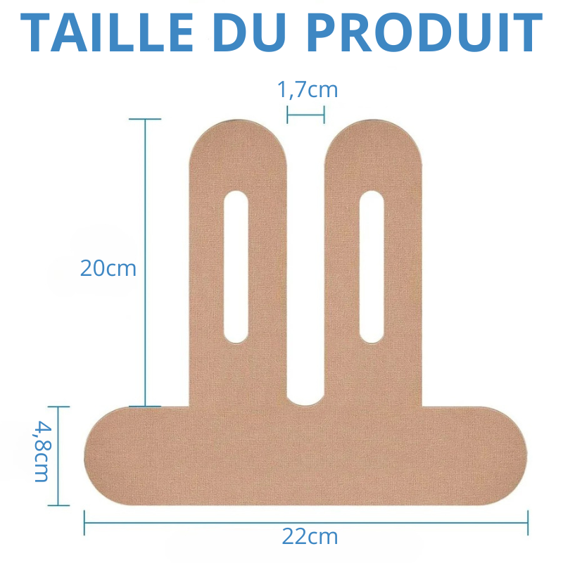 Bande kinésiologie genou